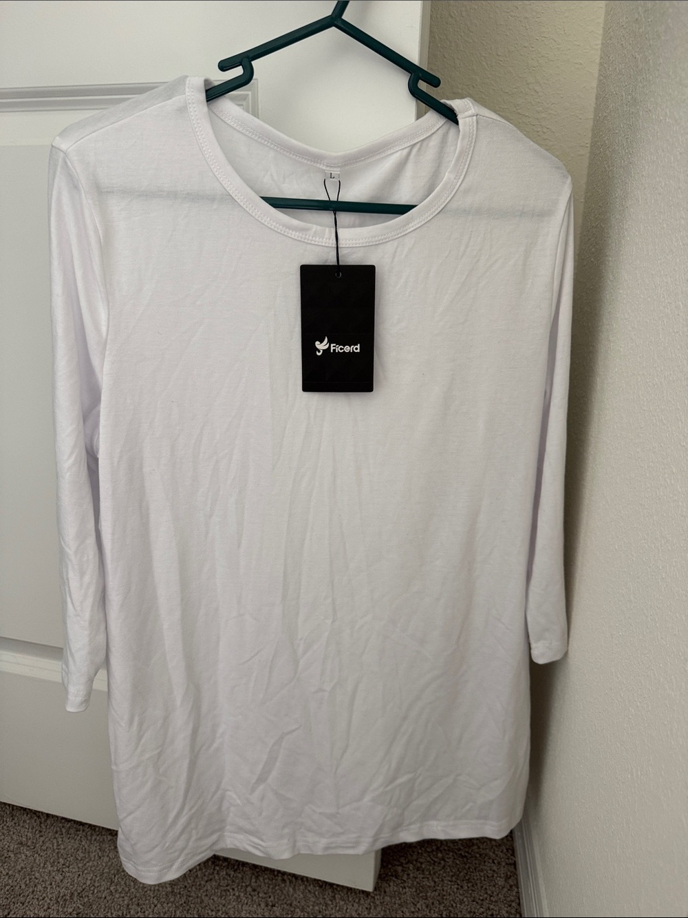 Women's White Short Sleeve Tee